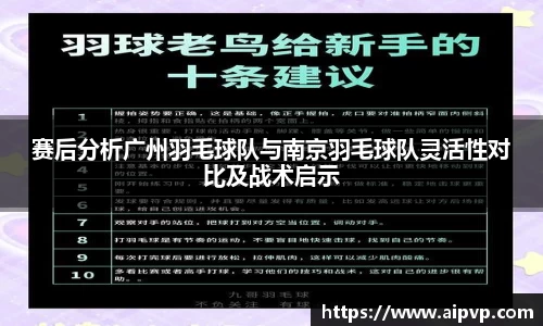 赛后分析广州羽毛球队与南京羽毛球队灵活性对比及战术启示
